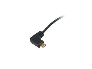 Equip USB 2.0 C to C 90°angled Coiled Cable, M/M, 1 m