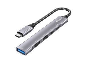 5-Port USB 3.0/2.0 Hub with USB-C PD