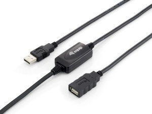 USB 2.0 A Male to A Female Active Extension Cable, 10.0m