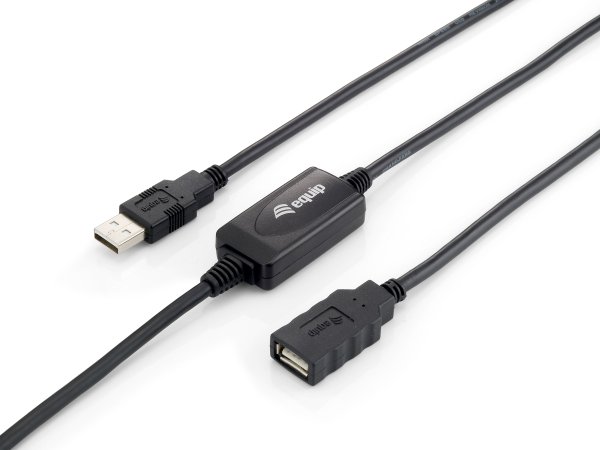 Equip USB 2.0 Type A Active Extension Cable Male to Female, 10m