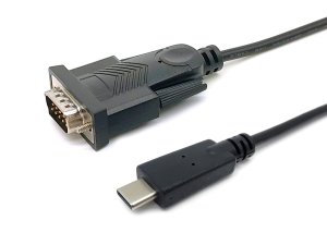 USB-C to Serial (DB9) Cable, M/M, 1.5m
