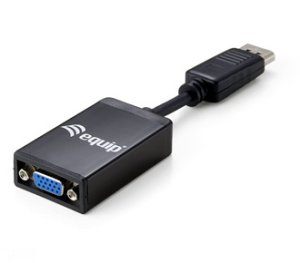 Equip DisplayPort to HD15 VGA Adapter