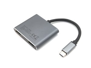 USB-C 4 in 1 Dual HDMI Adapter