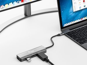 Equip USB-C to HDMI/DisplayPort/VGA /USB Adapter