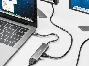 Equip USB-C to HDMI/DisplayPort/VGA /USB Adapter