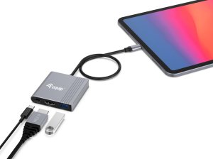 Equip 3 in 1 USB-C to HDMI / USB-A / USB PD Adapter