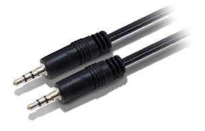 Audio cable 3.5mm jack, Male - Male, 2.5 m