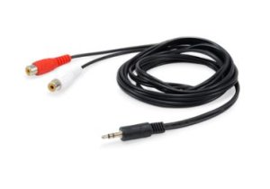 3.5mm Male to 2xRCA  Female Stereo Audio Cable