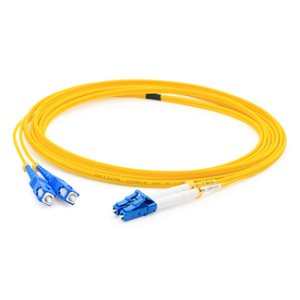 AddOn Networks SC-LC, 8m InfiniBand/fibre optic cable Yellow