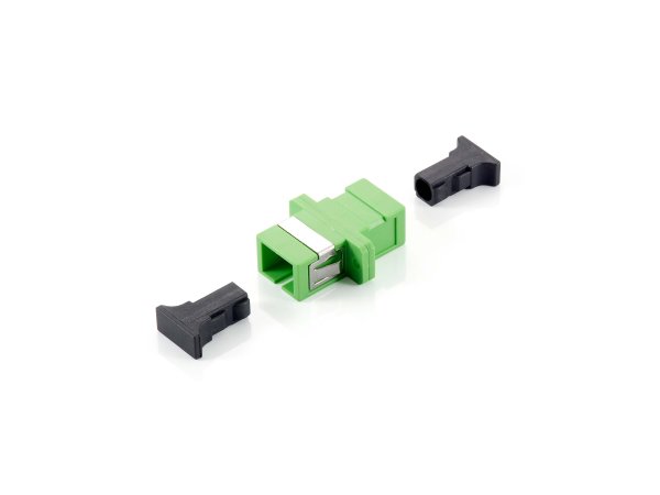 SC to APC Adapter Single-mode simplex, 12 pcs