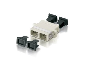 SC Fiber Optic Adapter/Coupler, 12 pcs