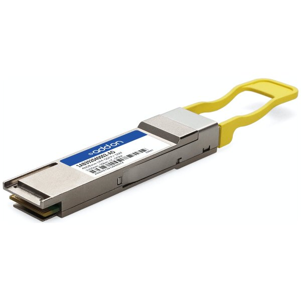 40GBase-PLR4 QSFP+ Transceiver, SMF, 1310nm, 10km, MPO, DOM, 0 to 70C