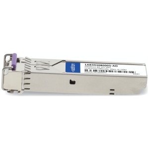 1000Base-BX SFP Transceiver, SMF, 1310nmTx/1490nmRx, 20km, LC, DOM, -40 to 85C