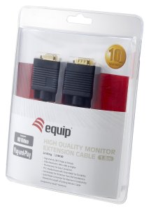 Equip HD15 VGA Extension Cable, 1.8m