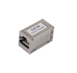 RJ45 Jack x 2, Cat.5e, 15.8 x 17.8 x 30.4 mm, 0.009 kg, Silver