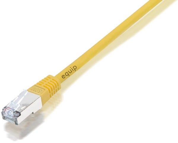 Equip Cat.5e F/UTP Patch Cable, 2.0m , Yellow