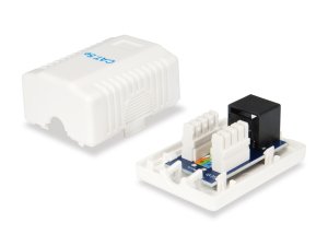 Equip 1-Port Cat.5e Surface Mount Box