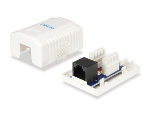 Equip 1-Port Cat.5e Surface Mount Box