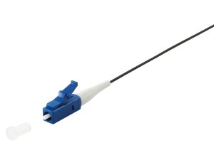 Equip LC/PC Fiber Optic Pigtail, OS2, 1.0m