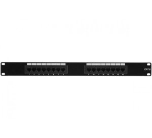 Patch Panel Cat6 UTP 1U -16 ports