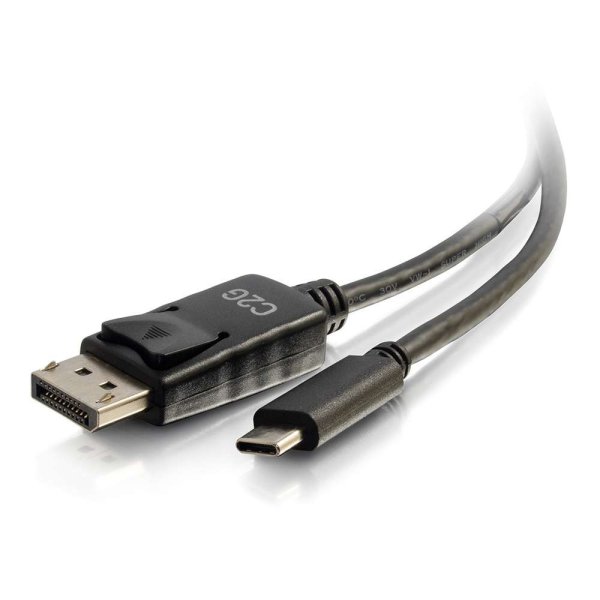 0.9m USB-C to DisplayPort™ Adapter Cable 4K 30Hz - Black