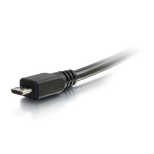 C2G 3ft (0.9m) USB 2.0 A to Micro-B Cable M/M - Black (0.9m)