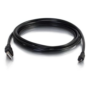 C2G 3ft (0.9m) USB 2.0 A to Micro-B Cable M/M - Black