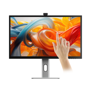 ALOGIC Clarity Pro Touch computer monitor 68.6 cm (27″) 3840 x 2160 pixels 4K Ultra HD LCD Touchscreen Black, Silver