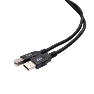C2G 9.8ft (3m) USB 2.0 A/B Cable - Black