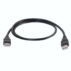 C2G 1m USB 2.0 A Male to A Male Cable - Black (3.3 ft)