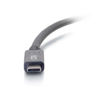 C2G 0.9M USB-C® to USB-A SuperSpeed USB 5Gbps Cable M/M - Black