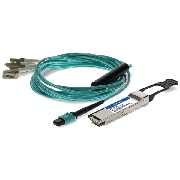 AddOn Networks 321-1591-AO InfiniBand/fibre optic cable 3 m MPO Turquoise