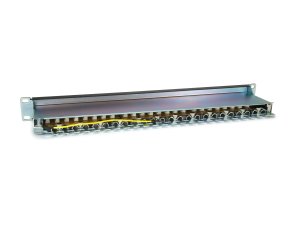 Equip 24-Port Cat.6A Shielded Patch Panel