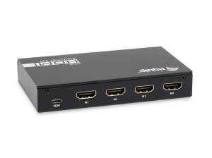 3 x HDMI Input, 1 x HDMI Output, HDMI2.0, HDCP2.2, 4K/60Hz, HDR10/Dolby Vision