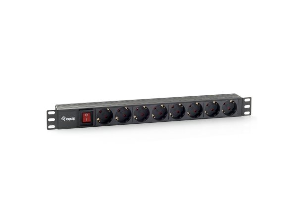 Equip 8-Outlet German Power Distribution Unit