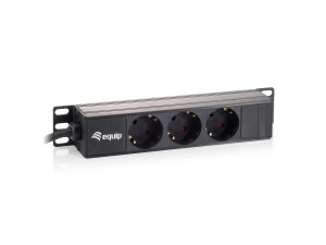 3 x DIN49440, 250 VAC, 50/60 Hz, 1U, 400 g