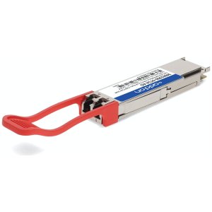 OTU-4-ER4 100GbE Dual-Rate QSFP28 Transceiver, SMF, 1295nm to 1309nm, 40km, LC, DOM