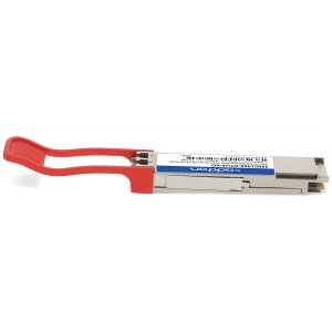 OTU-4-ER4 100GbE Dual-Rate QSFP28 Transceiver, SMF, 1295nm to 1309nm, 40km, LC, DOM