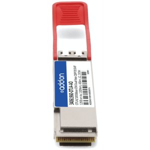 OTU-4-ER4 100GbE Dual-Rate QSFP28 Transceiver, SMF, 1295nm to 1309nm, 40km, LC, DOM