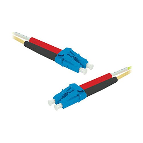 Connect 392355 fibre optic cable 10 m 2x LC OS2 Yellow