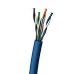 305M Cat6 350MHz UTP Solid PVC CMR Cable Grey