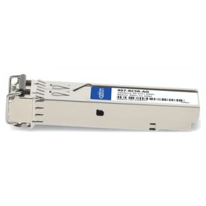 Dell 407-BCSR Compatible TAA 10GBase-SR SFP+ Transceiver, MMF, 850nm, 300m, LC, DOM