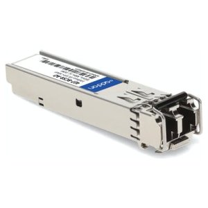 Dell 407-BCSR Compatible TAA 10GBase-SR SFP+ Transceiver, MMF, 850nm, 300m, LC, DOM