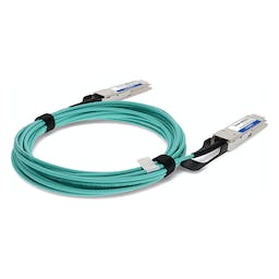 AddOn Networks 40G-QSFP-QSFP-AOC-0201-AO InfiniBand/fibre optic cable 2 m QSFP+ Green