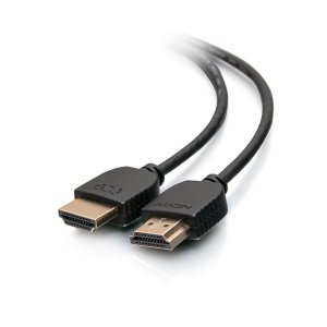 C2G 6ft (1.8m) Plus Series Slim Flexible High Speed HDMI® Cable with Ethernet