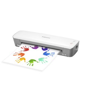 Fellowes 4560401 laminator Hot laminator Grey, White