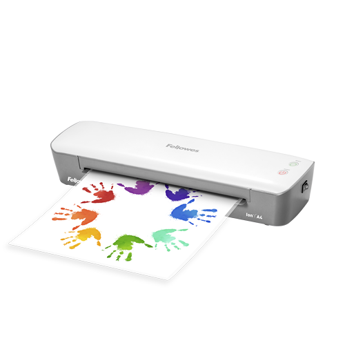 Fellowes 4560401 laminator Hot laminator Grey, White