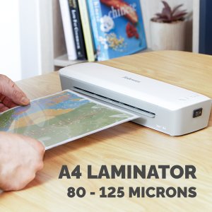 Fellowes 4560401 laminator Hot laminator Grey, White