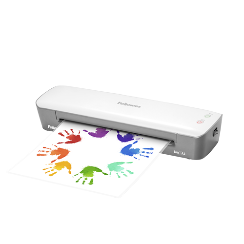 Fellowes Ion A3 Laminator Hot laminator 300 mm/min Grey, White