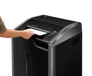 Fellowes 425Ci paper shredder Cross shredding 30 cm Black, Silver